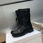 DIOR D TRAP ANKLE BOOT BLACK