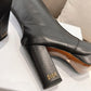DIOR D RISE ANKLE BOOTS BLACK
