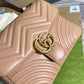GC-547260 shoulder bag Handbag Leather apricot Small size