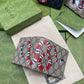 GC PVC Screen Printing snake wallet grey 451268
