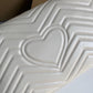 ‎443496 GG Marmont medium matelassé shoulder bag white leather gold hardware