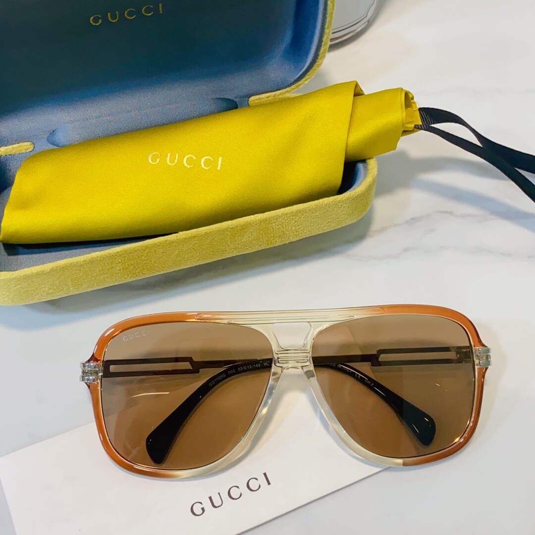 GUCC Fashion Dual Contrast Sunglasses GG1105S
