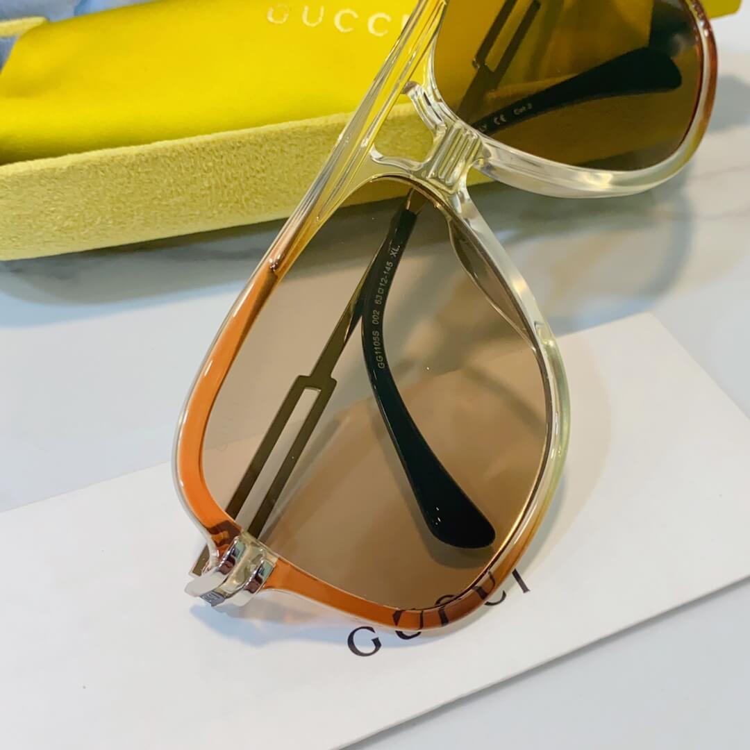 GUCC Fashion Dual Contrast Sunglasses GG1105S