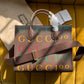 GG Small Tote Bag 680956 Dark Coffee