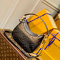 M46002 Louis Vuit Bagatelle Mini Hobo Handbag Black
