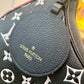 M46091 Louis Vuitt Bagatelle BB Bag Black White