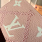 M41938 M81212 CLÉA WALLET pink Monogram Embroidery
