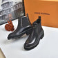 LV LV BEAUBOURG ANKLE BOOTS CALF LEATHER BLACK 1A8949