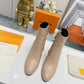 LV SILHOUETTE ANKLE BOOT BEIGE