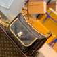 M40077 Monogram Tikal GM Shoulder Bag Brown cross body bags