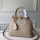 M40302 ALMA BB Handbag shoulder bag cross body bags grey calfskin Monogram
