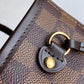 N41359 Neverfull PM red inside Damier Ebene Handbag subaxillary bag