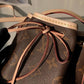 M41346 NANO NOE Nano Lockit cross body bags brown calfskin monogram mini 13cm