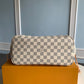 Neverfull N41361 MM Shoulder tote bag M40995 white Damier GHW Used