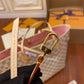 M41605 NEVERFULL MM Damier Ebene WHITE PINK INSIDE original quality