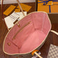 M41605 NEVERFULL MM Damier Ebene WHITE PINK INSIDE original quality