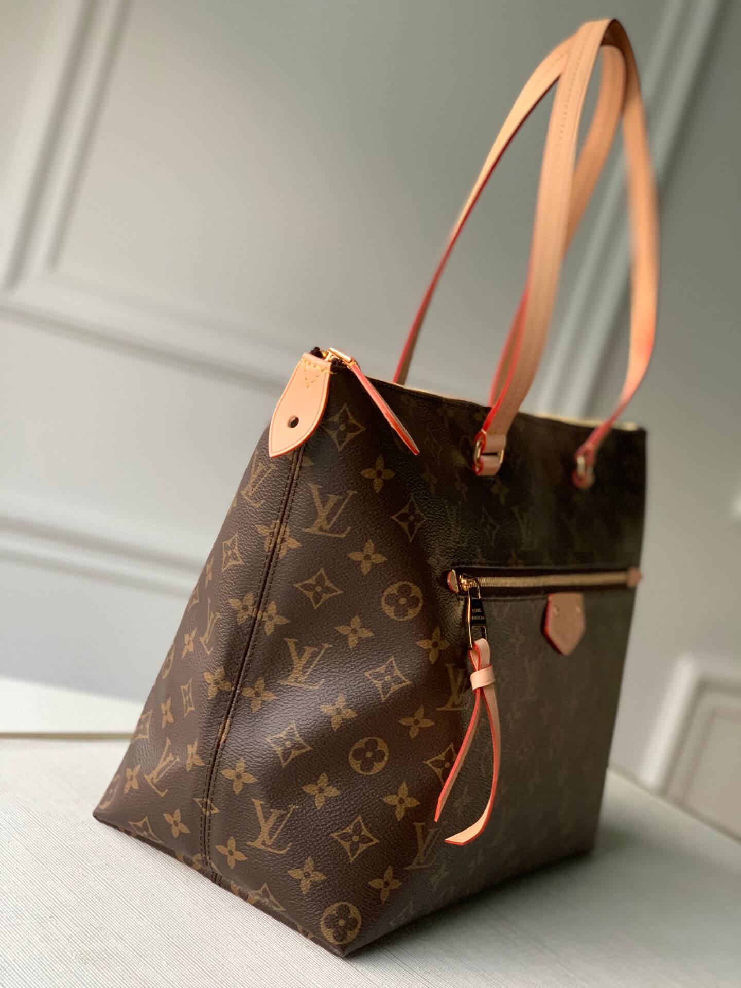 M42268 Monogram cross body bags shoulder bag subaxillary bag brown M42267/42CM