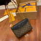 M43714 chain sling bag black monogram real leather