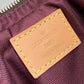 M81098 Moon Bag brown canvas monogram leather