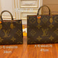 M44576 Handbag shoulder bag cross body bags brown calfskin Monogram