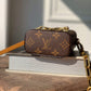 M44914 Vertical Box Trunk brown monogram 16.5cm
