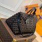 M45046 Keepall Triangle BANDOULIÈRE 50 Tuffetage Handbag cross body bags shoulder bag black calfskin Monogram