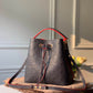 M45306 Neonoe shoulder bag cross body bags dark blue calfskin Monogram Empreint