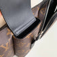 M45337 Damier Graphite cross body bags brown fanny pack calfskin Men's bag bumbag