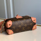 M45531 Petite Malle Souple Handbag shoulder bag cross body bags pink calfskin Monogram