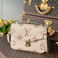 M45596 POCHETTE MÉTIS SHOULDER CROSS BODY BAGS WHITE 25cm Top quality