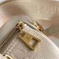 M45708 Papillon BB prefall Papillon trunk toile shoulder bag milk white calfskin Monogram Empreinte