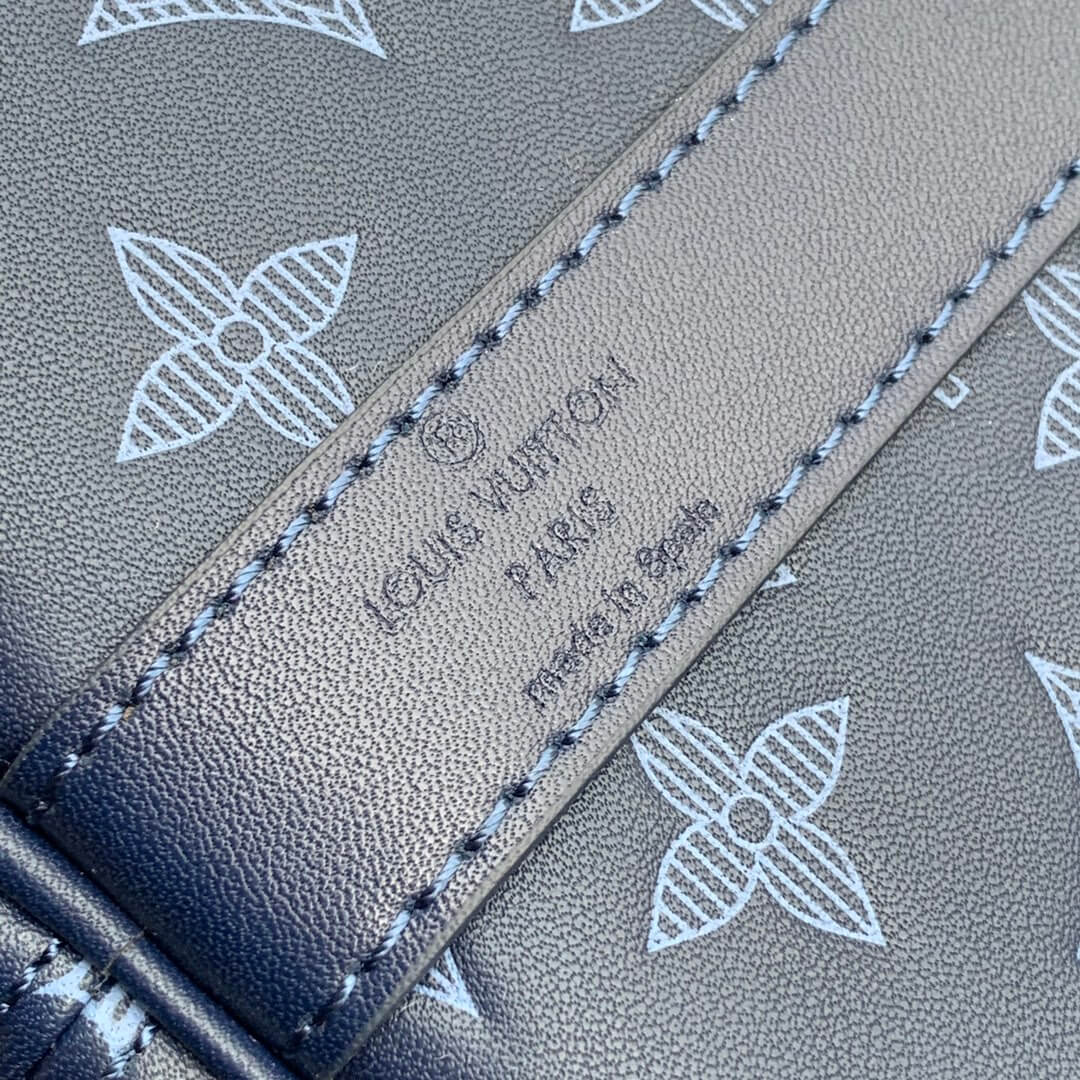 M45731 KEEPALL BANDOULIÈRE 50 Monogram Shadow blue