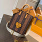 M45969 Sac Plat Handbag messenger bag brown Monogram Stripes Brown Men's bag