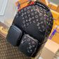 M45973 Nigo Multipocket backpack montsouris black Monogram Drip calfskin Men's bag