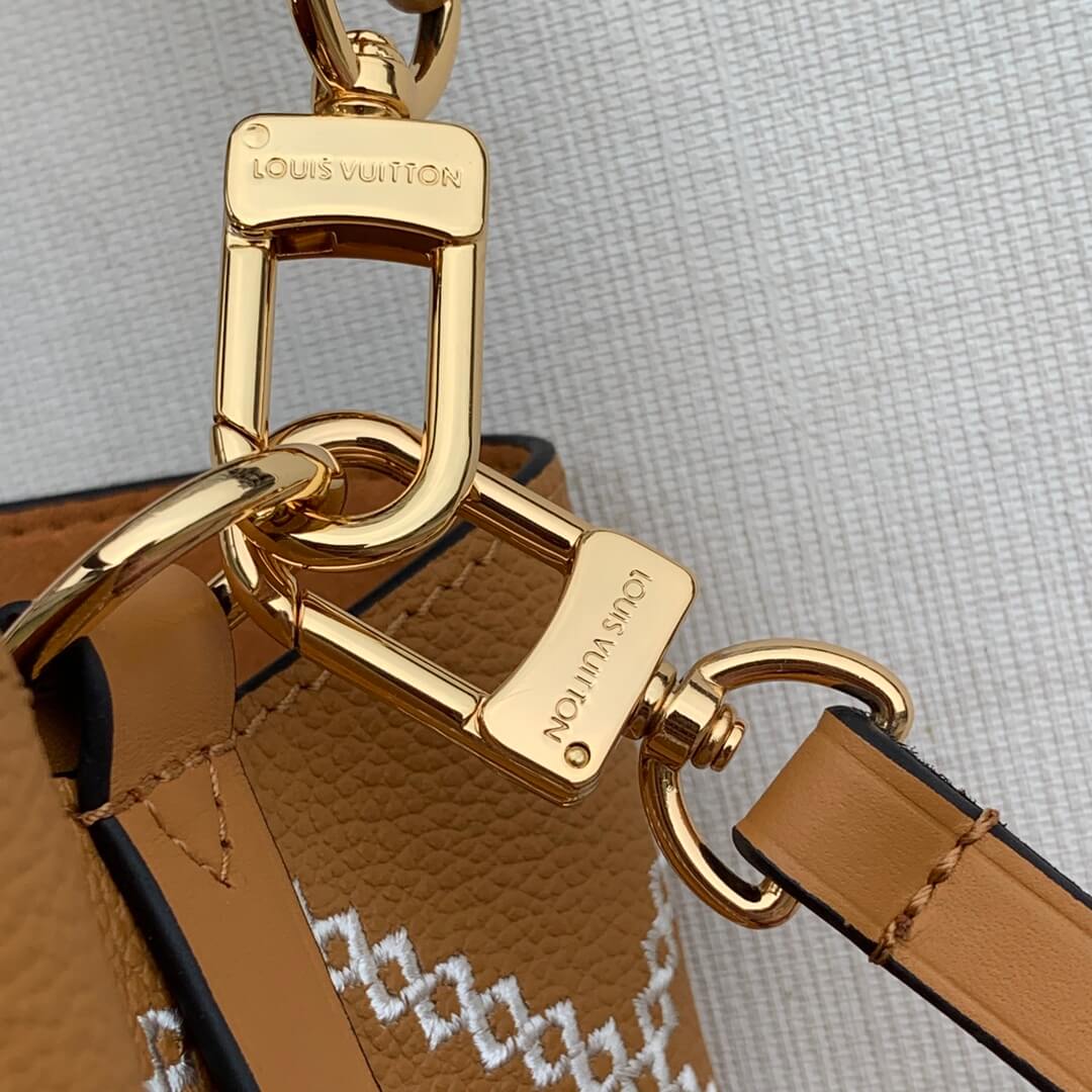 M46023 bucket bag NéoNoé Monogram Empreinte shoulder bag cross body bags brown calfskin