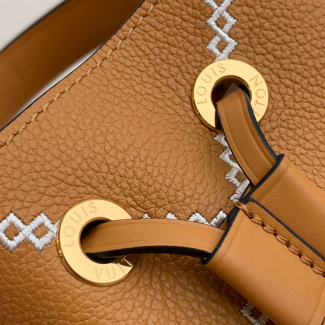 M46023 bucket bag NéoNoé Monogram Empreinte shoulder bag cross body bags brown calfskin