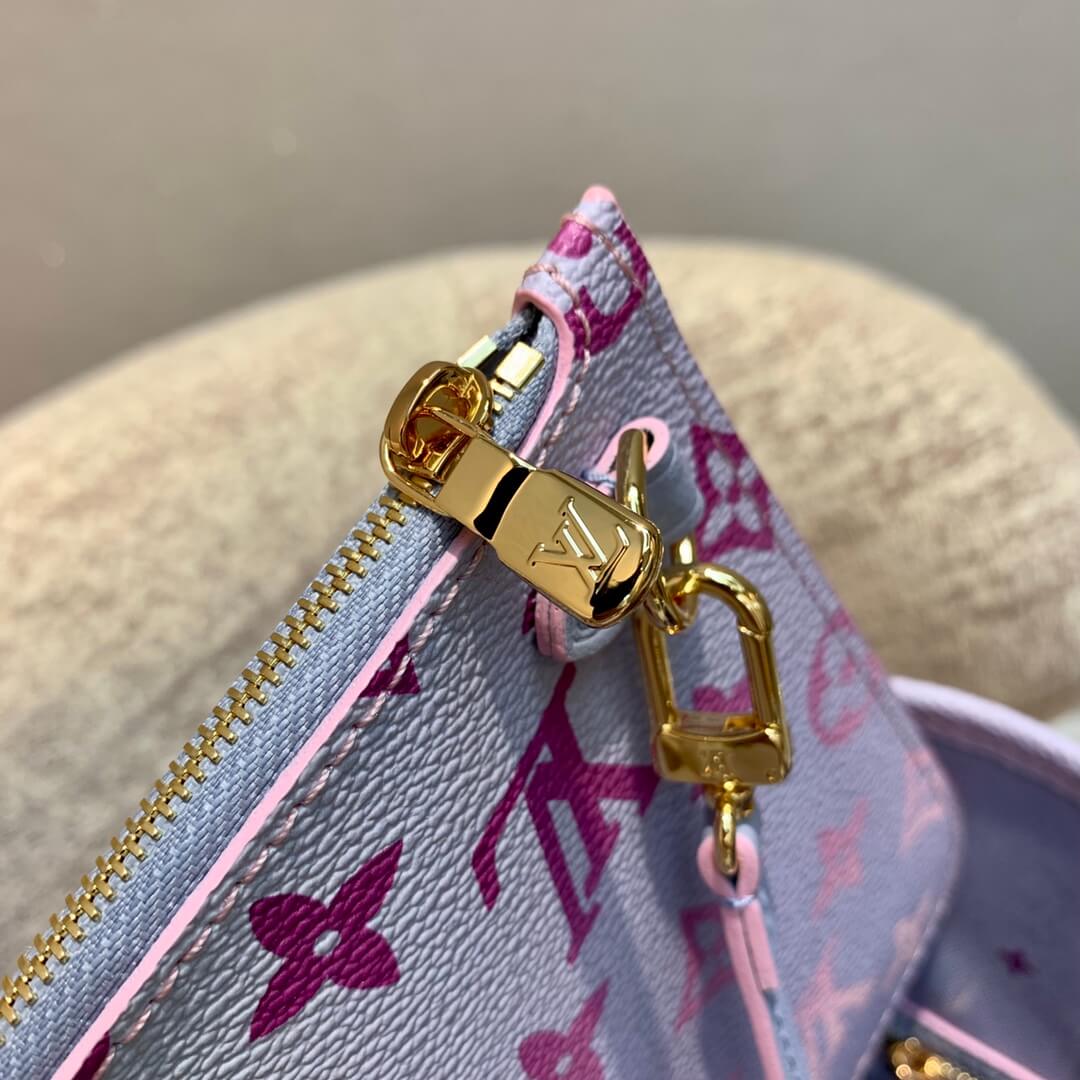 M46077 NEVERFULL MM Sunrise Pastel pink blue