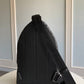 M46107 RACER Monogram Shadow chest bag black calfskin Men's bag bumbag
