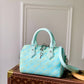 M46163 Handbag shoulder bag cross body bags calfskin green Embossing