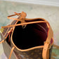 M46203 CARRYALL PM Monogram canvas with natural leather trim