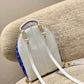 M46207 MINI Palm Springs Match Monogram montsouris backpack blue
