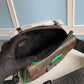 M46246 S LOCK MESSENGER Monogram Macassar green man bag Sac Plat shoulder bag