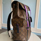 M46247 CHRISTOPHER PM backpack montsouris brown Monogram Macassar man bag