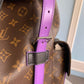 M46247 CHRISTOPHER PM backpack montsouris brown Monogram Macassar man bag