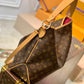 M50156 BIG SIZE GRACEFUL Handbag shoulder bag rose red monogram
