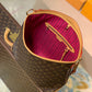 M50156 BIG SIZE GRACEFUL Handbag shoulder bag rose red monogram