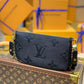M57631 Multi Pochette Accessoires cross body bags shoulder bag black calfskin Monogram
