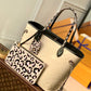 M58525 Match neverfull Monogram bucket bag Handbag white calfskin monogram