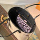 M58525 Match neverfull Monogram bucket bag Handbag white calfskin monogram