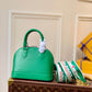 M59357 Alma BB Handbag shoulder bag cross body bags green calfskin Monogram